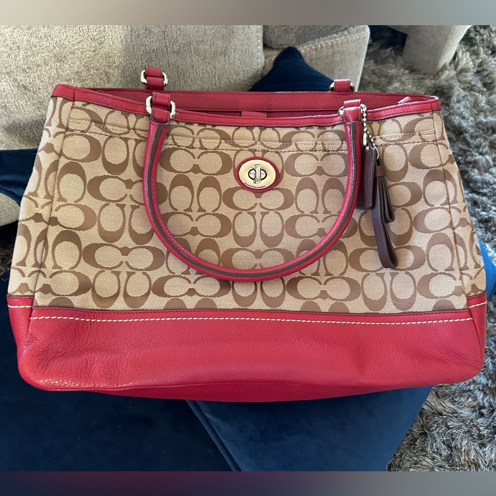 Coach F23292 Park Signature Large Carryall